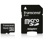 CARD microSD Card 16GB Transcend SDHC UHS1 w/adapter