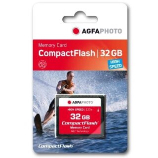 CARD AgfaPhoto Compact Flash 32GB High Speed 300x MLC