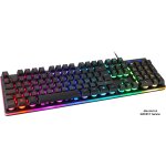 DK220 Gaming Tastatur Membran RGB schwarz