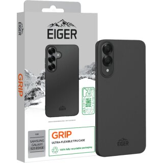 Grip Case GRS Galaxy S25 Edge schwarz