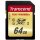 CARD Card 64GB Transcend SDXC UHS-I U3 95/60 MB/s