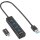 Sharkoon 4-Port USB 3.2 Gen 1 Aluminium Hub (schwarz)