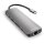 Sharkoon USB 3.0 Type C Combo Adapter (dunkelgrau)