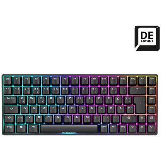 Sharkoon SKILLER SGK50 S3 (schwarz. DE-Layout. Gateron Red)