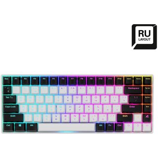 Sharkoon SKILLER SGK50 S3 (wei. RU-Layout. Gateron Yellow)