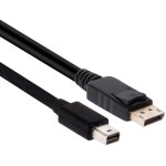 Club3D Kabel MiniDP 1.2 <-> DP 1.2 2m 4K60Hz St/St...