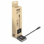 Club3D MST-Hub USB 3.2 Typ C > DP/HDMI 4K60Hz St/Bu...