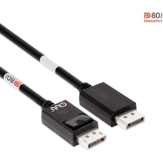 Club3D DP-Kabel 2.1 DP80 zertifiziert 1.2m 10K/8K/4K St/St retail