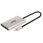 Club3D Adapter Thunderbolt 3 > 2x DP 1.2 4K@60Hz aktiv...