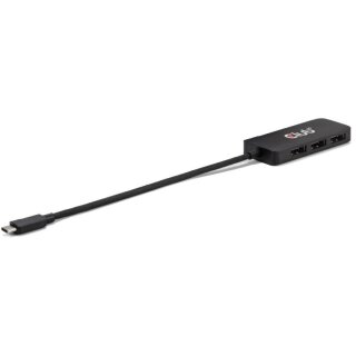 Club3D MST-Hub USB 3.2 Typ C > 3x DP 4K60Hz St/Bu retail