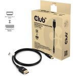 Club3D Kabel MiniDP 2.1 <-> DP2.1 1m 10K60Hz St/St...