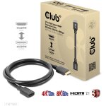 Club3D HDMI-Kabel 2.1 UHD-Verlängerungskabel 1 Meter...