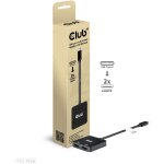 Club3D MST-Hub USB 3.2 Typ C > 2x HDMI 4K60Hz +100W PD...