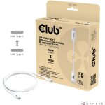 Club3D Kabel USB-C 80Gbps zertifi. PD240W/8K240Hz 1.2m...