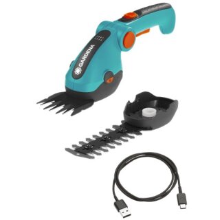 Gardena Set Akku-Gras- und Strauchschere ComfortCut Li
