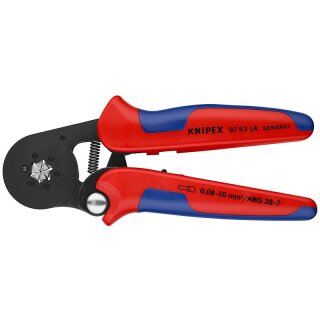 KNIPEX Selbsteinst. Crimpzange fr Aderendhlsen