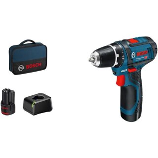 Bosch GSR 12V-15 Vorteils-Set Akku-Bohrschrauber