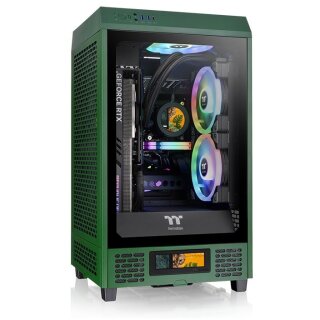 Mini Thermaltake The Tower 200 TG Dark Green