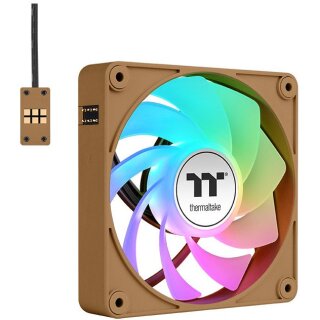 120mm Thermaltake CT120 EX Reverse ARGB Sync PC Cooling Fan Gravel Sand 3 Pack