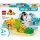 LEGO 10442 DUPLO Town Wildtier-Familien: Pinguine und Lwen