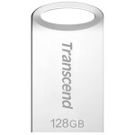STICK 128GB Transcend JetFlash 710 USB3.1 silber
