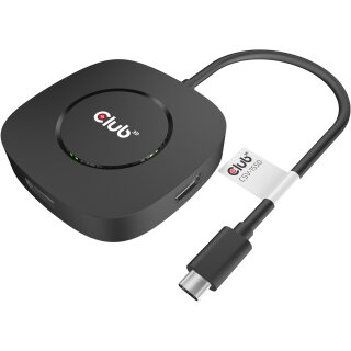 Club3D MST-Hub USB 3.2 Typ C > 3x DisplayPort 1.4 St/Bu retail