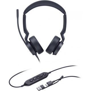 Yealink Headset UH44 Dual Teams USB-C/A