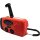 SCR-2005 Solar-Kurbelradio rot