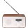 DAB-30 Digitalradio dunkles Holz