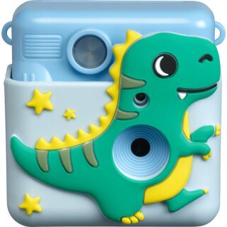 KPC-1363 Kinder Sofortbild-Kamera Dino blau