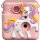 KPC-1363 Kinder Sofortbild-Kamera Einhorn rose