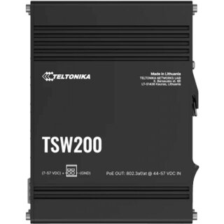 TSW200 PoE+ Switch 8 GbE, 2 SFP Ports