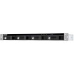 QNAP 4-bay 1U 12 short-depth rackmount 3.5in SATA HDD USB...