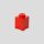 Room Copenhagen LEGO Storage Brick 1 rot (rot)