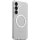 CARE Flagship Case Clear w. white QI Galaxy S25 Plus