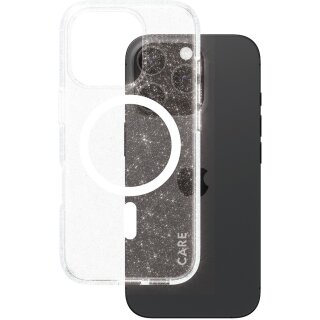 CARE Case Flagship Star Lit White MagSAFE iPhone 16 Pro