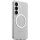 CARE Flagship Case Clear w. white QI Compatible Galaxy S25