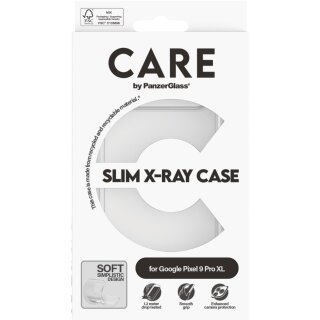 CARE Fashionable Case X-Ray Soft Google Pixel 9 Pro XL -clear