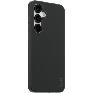 CARE Fashionable Case Black w. QI Compatible Galaxy S25 Plus