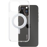 CARE Case Silver Kickstand MagSafe iPhone 15 Pro Max