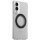 CARE Feature Case Kickstand Compatible Galaxy S25 Edge clear