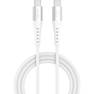4smarts USB-C Kabel PrimeCord 60W 1.5m. wei