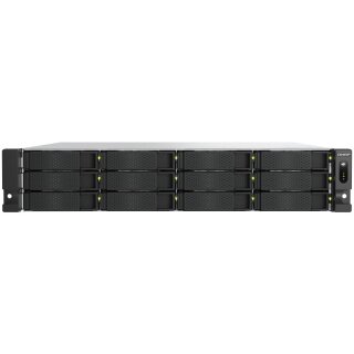 QNAP TS-h1277AXU-RP-R7-32G 2U 12-bay NAS AMD Ryzen 7 Pro 7745 8C/16T boost up to 5.3GHz 32GB DDR5 non-ECC RAM
