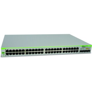ALLIED 48x10/100/1000BaseT WebSmart Switch mit 4 unbestueckten SFP Slots