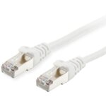 Equip Patchkabel Cat6A S/FTP 2xRJ45 0.15m weiß LSZH...