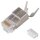 Equip Stecker Cat.8 RJ45 geschirmt 50er Set grau