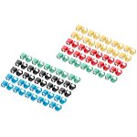 DIGITUS Farbclips für Patchkabel RJ45 100 Stk....