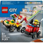 LEGO 60458 City Pizzalieferwagen vs. Lschauto