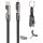 4smarts USB-C Kabel ComboCord Flat 240W. 1.5m + Keyring Kabel