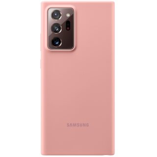 Samsung Silicone Cover EF-PN985 fr Note 20 Ultra Copper Brown